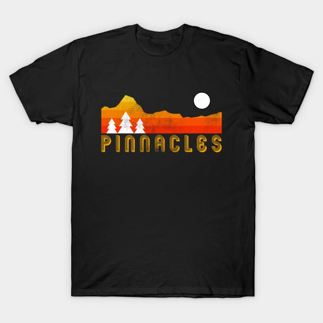 Pinnacles national park retro vintage T-Shirt by hardy 